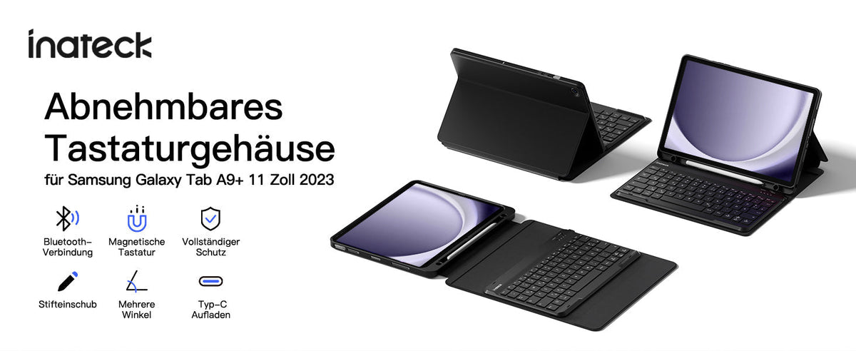 Samsung Tablet mit Tastatur: Unser Vergleich - Inateck N0064 vs. N0028