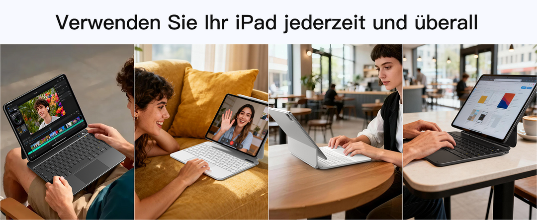 Inateck NeoMagic: Das ultimative Tastatur-Case für iPad Air 13" & Pro 12.9"
