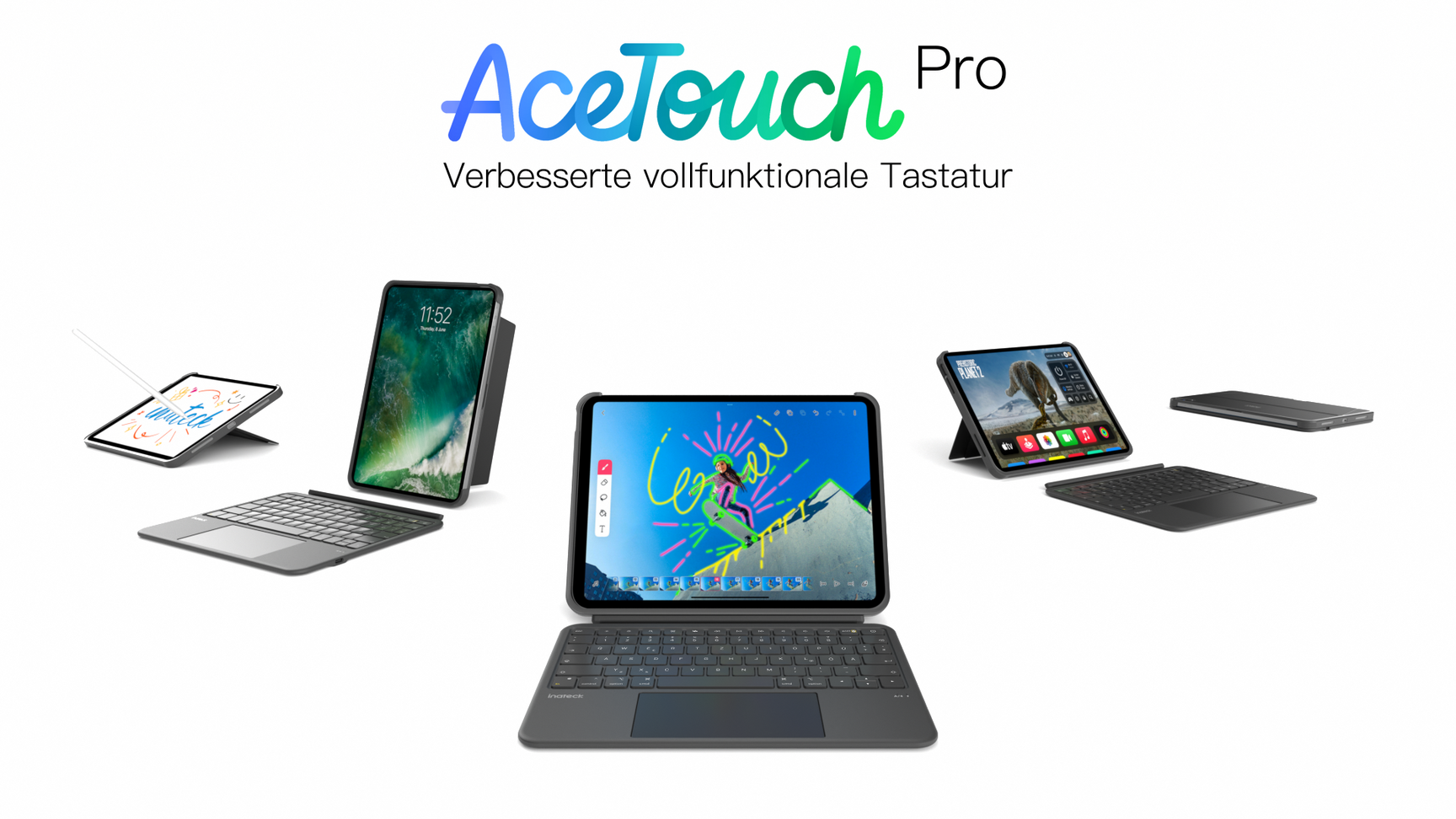 Inateck KB403-10 vs. KB04122: Warum dieses iPad Tastatur-Upgrade für M3 2025 unverzichtbar ist