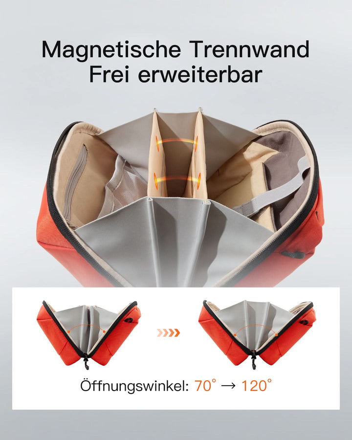 Praktischer Organizer für Elektronisches Zubehör, Spritz Wasserresistente Reisetasche, ABM35S