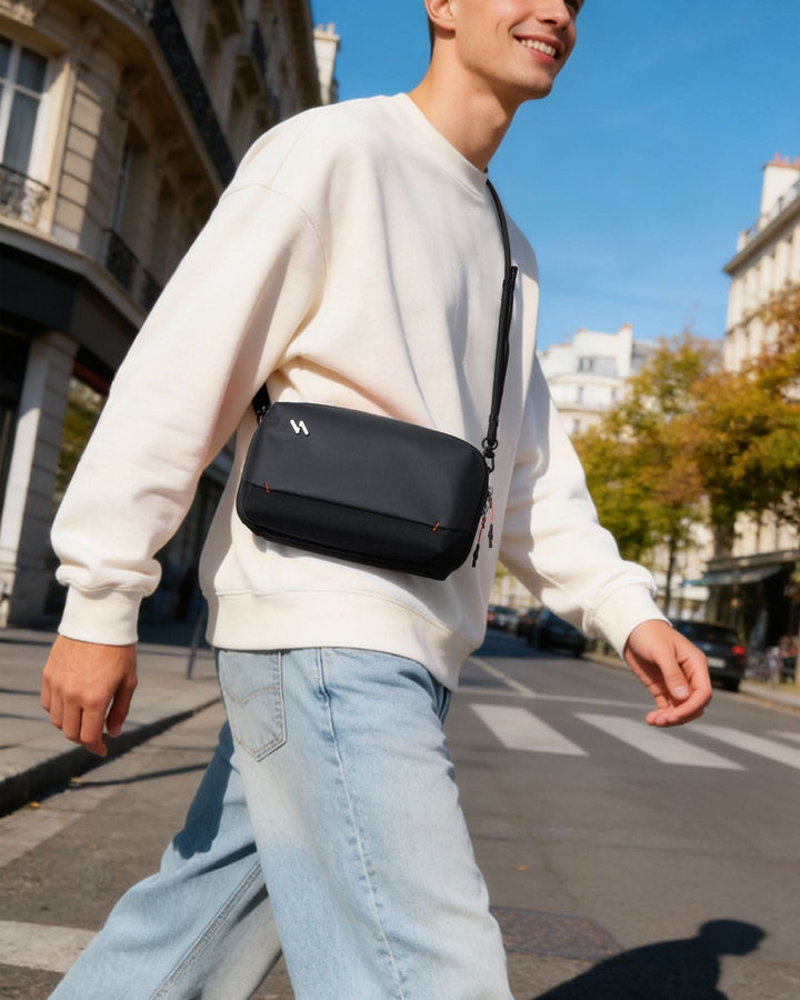 Praktischer Organizer für Elektronisches Zubehör, Spritz Wasserresistente Reisetasche, ABM35S