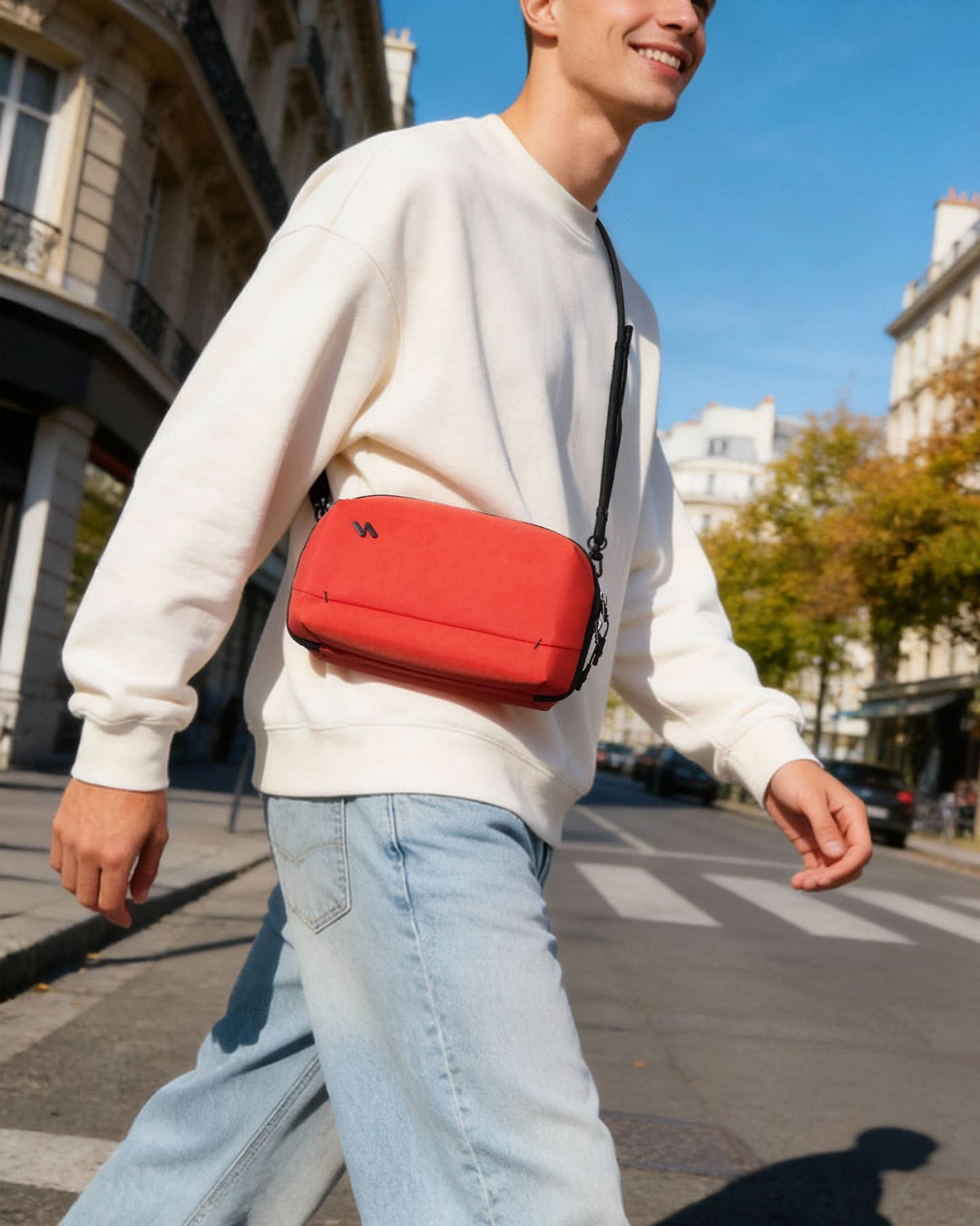 Praktischer Organizer für Elektronisches Zubehör, Spritz Wasserresistente Reisetasche, ABM35S