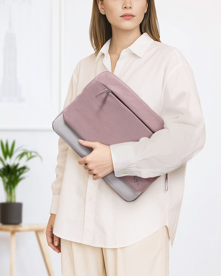 inateck DE 360° Schutz Laptop-Hülle, Großvolumen-Sleeve kompatibel mit 13" MacBook Air M4-M1 (2025-2018), 13" MacBook Pro M2/M1, LB