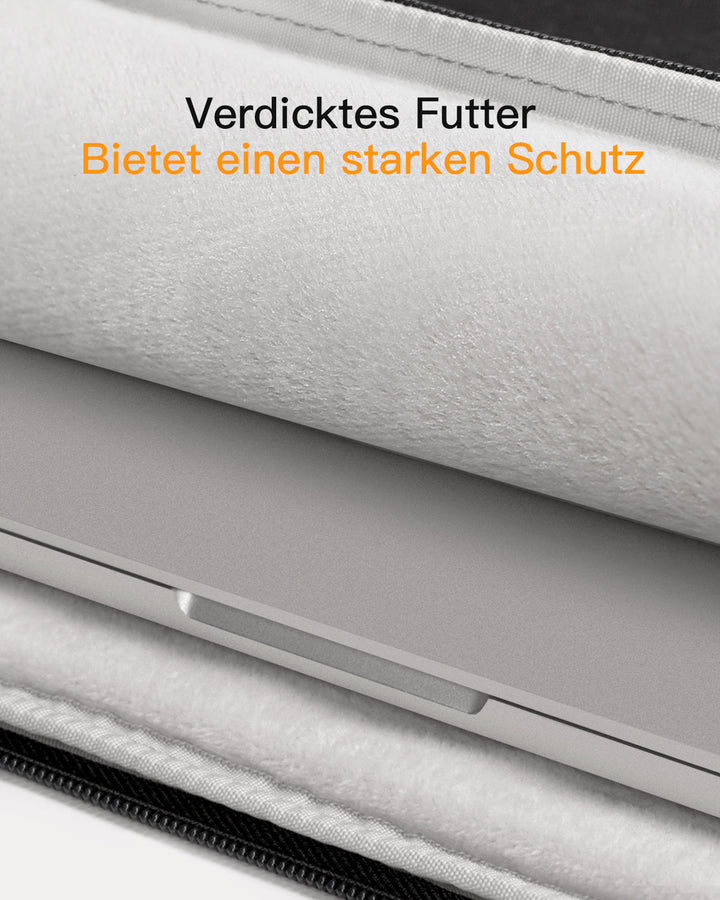 inateck DE Ultraleichte Laptoptasche Hülle 13-16 Zoll mit Zubehörtasche, LB01005