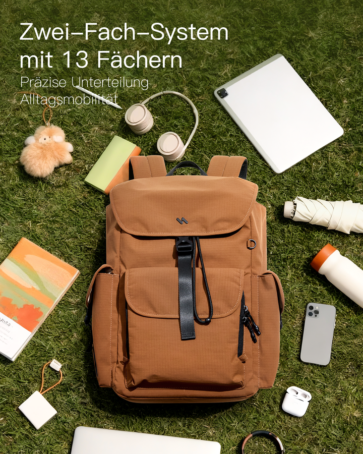 Inateck Laptop-Rucksack 20L – Wasserdichter Tagesrucksack für 16-Zoll-Notebooks, Reise &amp; Büro, BPN21