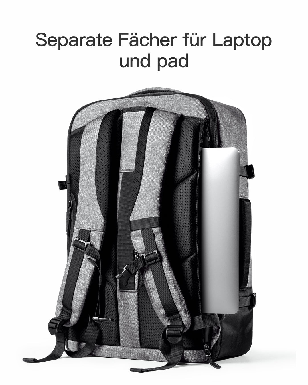 inateck DE 20-46L Reiserucksack, erweiterbarer Tragerucksack, BP03006