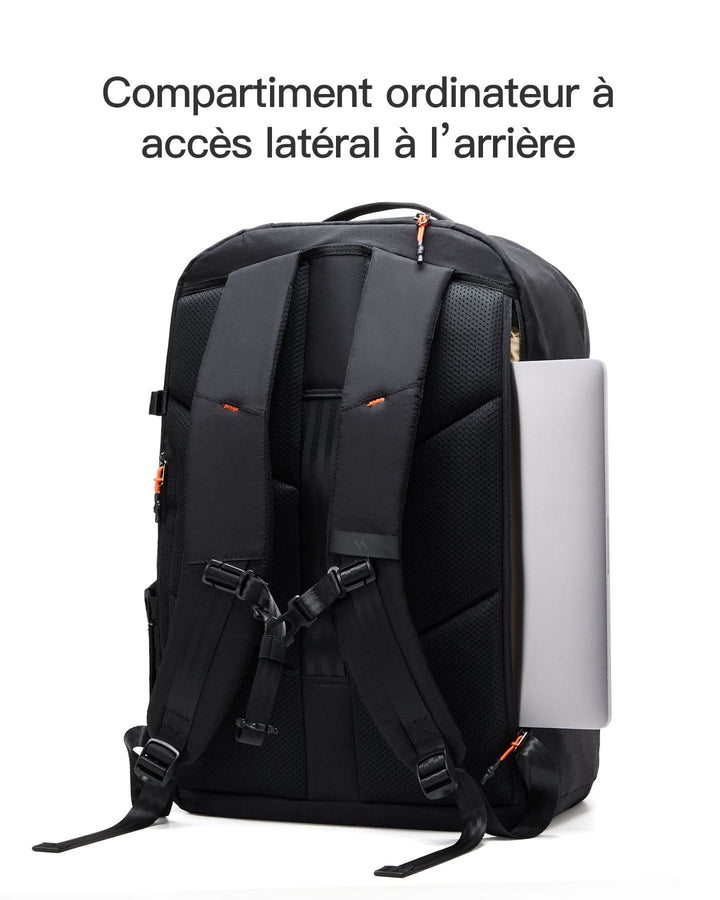 inateck DE Inateck Reiserucksack 39L, Spritzwassergeschützt TSA Handgepäck Flugzeug Rucksack Travel Backpack Herren für 15.6 Zoll L