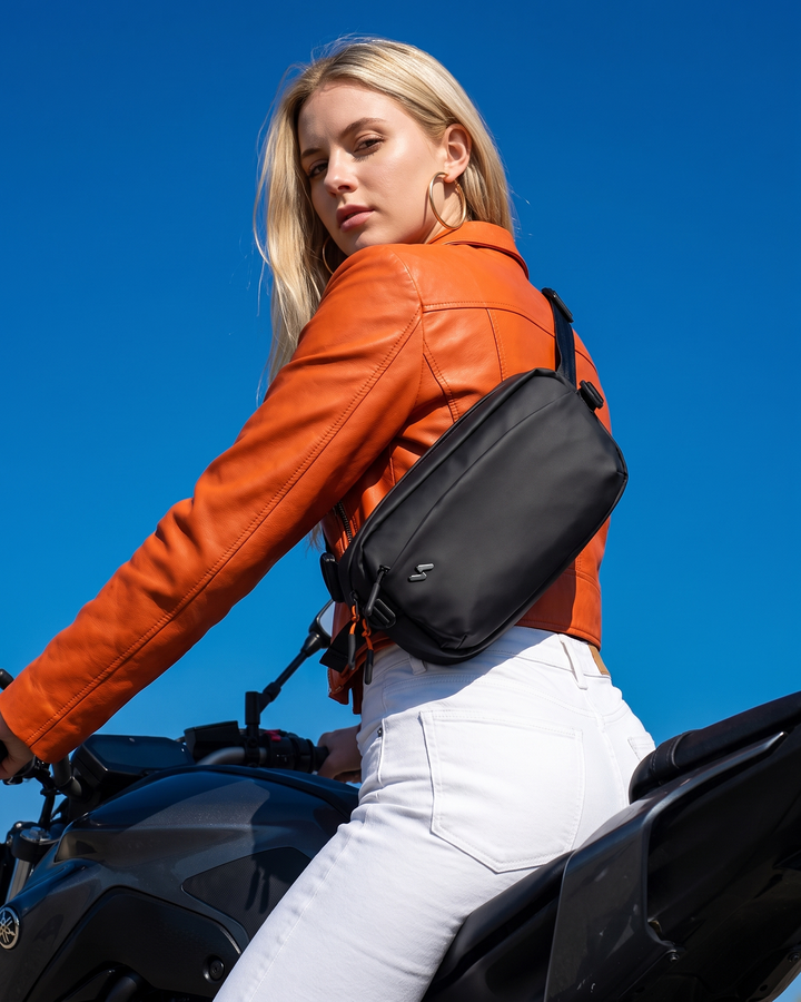 Inateck Sling Bag Umhängetasche wasserabweisend, Crossbody Schultertasche mit RFID-Schutz, FBX23