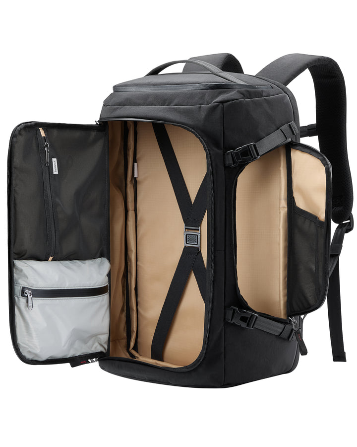 Leichter Reiserucksack 36-43L erweiterbar, TSA freundlicher Travel Laptop Backpack für Herren Damen, BPX36