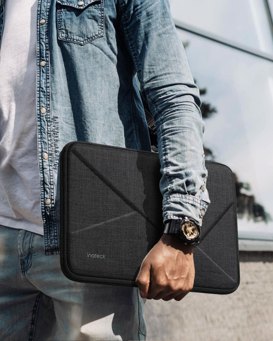 Superstarke Laptophülle Tasche für MacBook Air/Pro M2/M1, LB01007 - Inateck Official DE