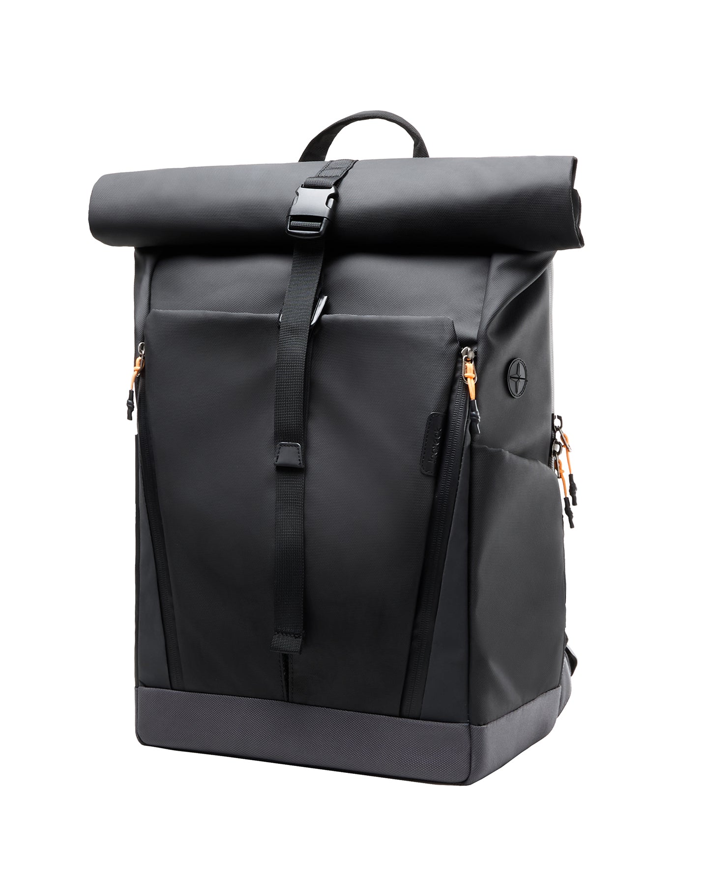 inateck DE Inateck Laptop RollTop Rucksack Herren Damen 25L, Spritzwassergeschützt Schulrucksack Reiserucksack Stylische Tagesrucks