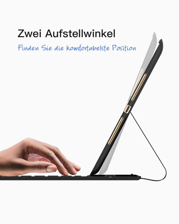 Ultraleichte Tastatur für iPad 2021(9th)/iPad 2020(8th)/iPad 2019(7th) 10.2 Zoll, iPad Air 3 2019, mit Smart Power Knopf, BK2006 - Inateck Official DE