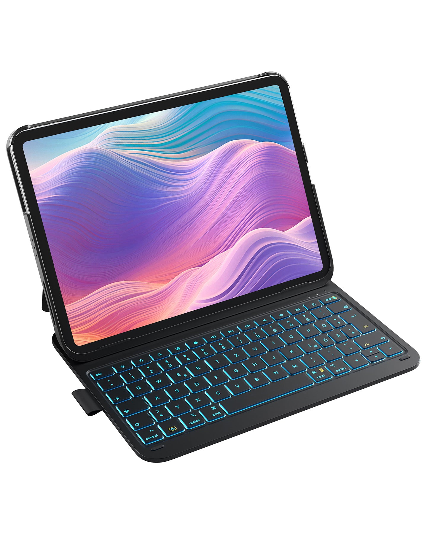 inateck DE Super-leicht Tastatur Hülle für iPad 11" 11 Gen (A16 2025), iPad 10, iPad Air 11" M3/M2 (2025/2024), iPad Air 5/4, iPad 